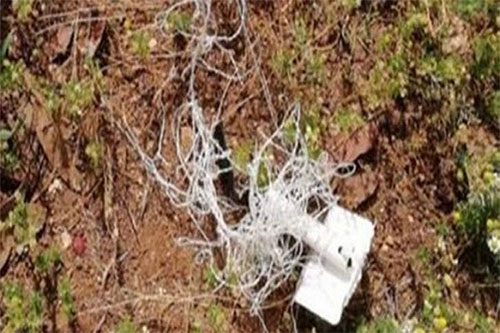 Un aparato de vigilancia aérea israelí hallado en el sur de Líbano Ejército libanés descubre dispositivo espía del enemigo sionista